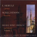 CDE 84412 ISRAELI WIND VIRTUOSI AND FRIENDS Volume 2 L.V.Beethoven, J.Haydn, W.A.Mozart, J.S.Bach