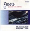CDE 84314 ENCORE Pieces for Violin and Piano image